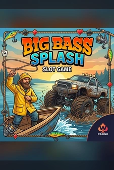 Big Bass Splash -kolikkopelin kansikuva