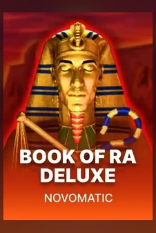 Book of Ra Deluxe -kolikkopelin kansikuva