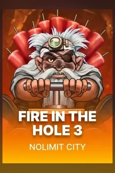 Fire in the Hole 3 -kolikkopelin kansikuva